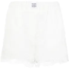 Короткие шорты с кружевными вставками Короткие шорты с кружевными вставками