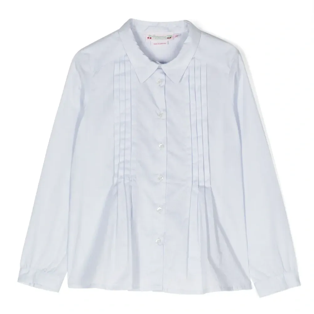 Рубашка со складками