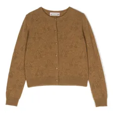 Декорированный кашемировый кардиган