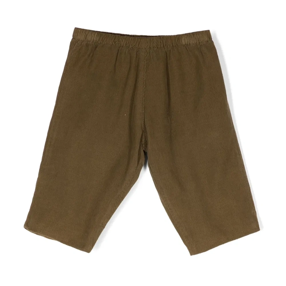 Вельветовые брюки с эластичным поясом