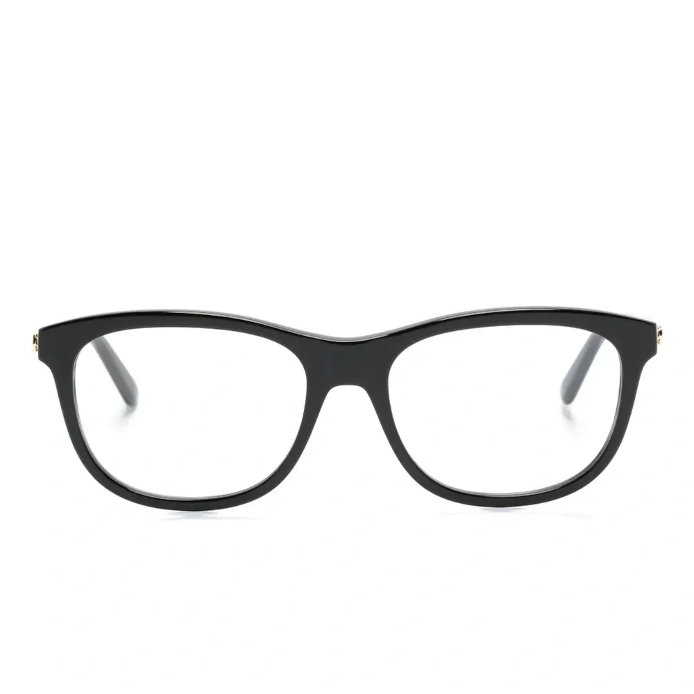 Очки в прямоугольной оправе с логотипом