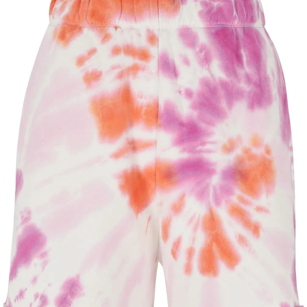 Спортивные шорты с принтом тай-дай