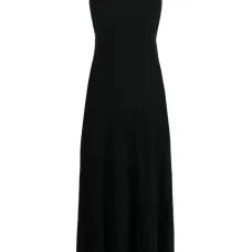 Платье макси с U-образным вырезом