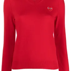 Шерстяной джемпер с логотипом