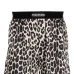 Шелковые боксеры с леопардовым принтом
