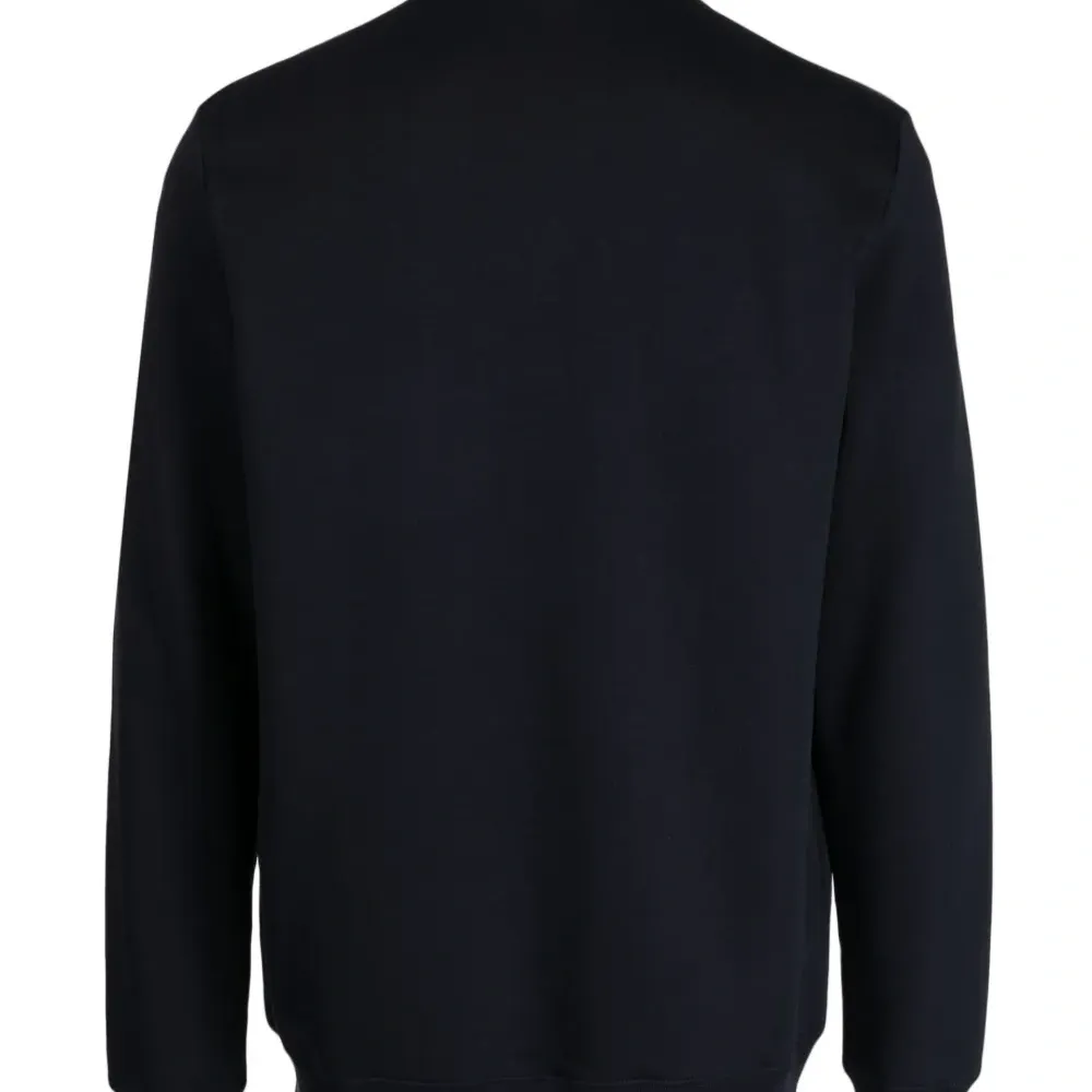 Толстовка с воротником-воронкой и логотипом