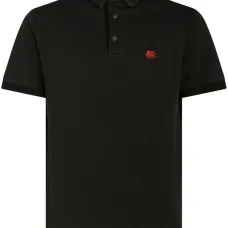 Рубашка поло с вышитым логотипом