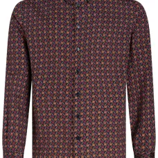 Рубашка с графичным принтом