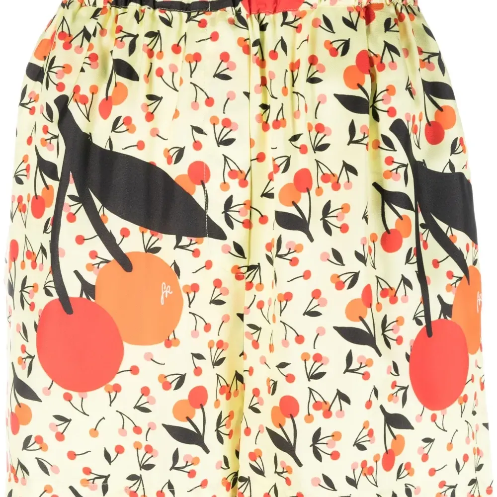 Твиловые шорты с принтом