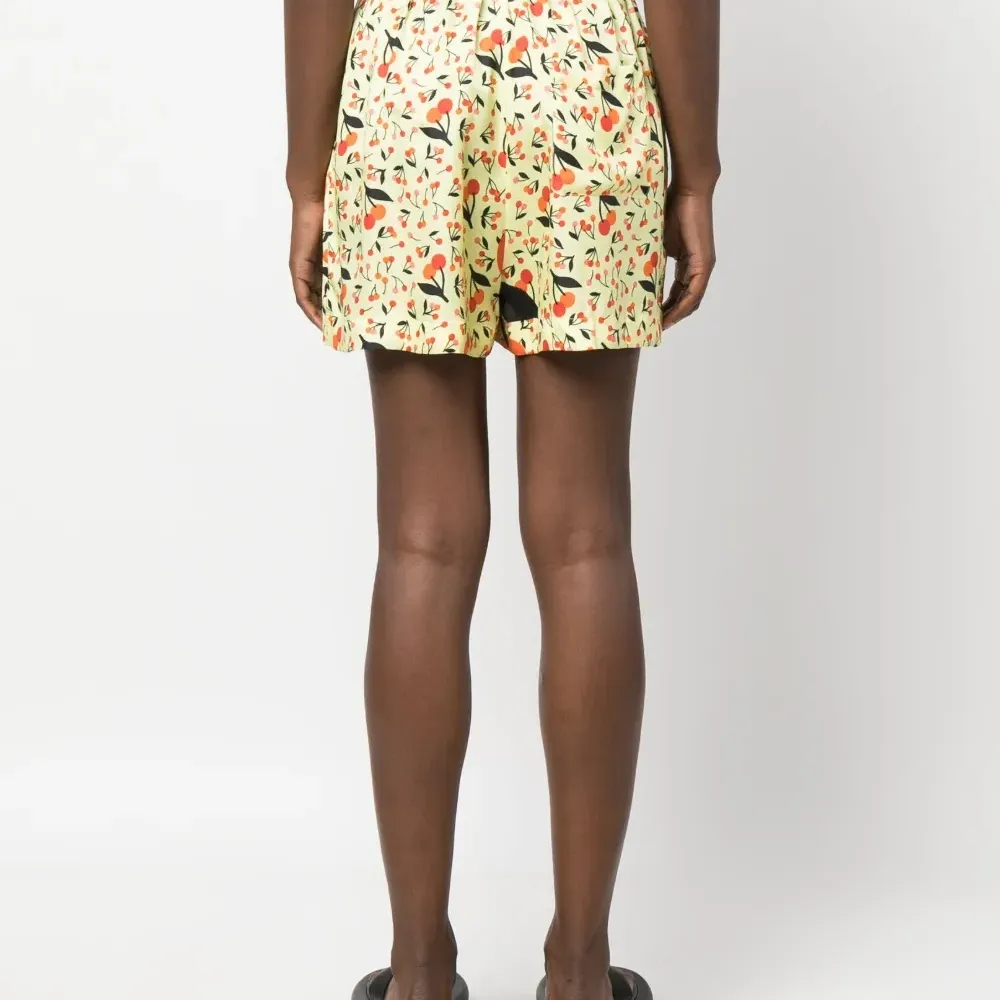 Твиловые шорты с принтом