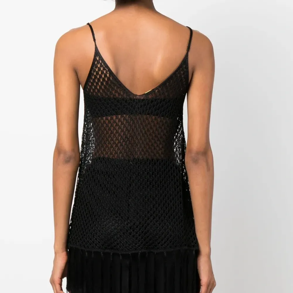 Топ с бахромой