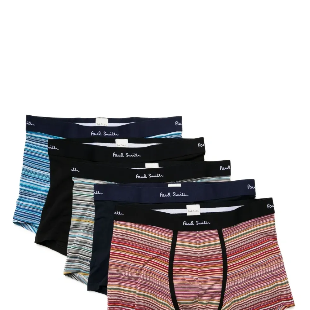 Комплект из пяти боксеров с логотипом Комплект из пяти боксеров с логотипом