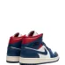 Кроссовки Air Jordan 1 Mid Blue/Red