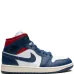 Кроссовки Air Jordan 1 Mid Blue/Red