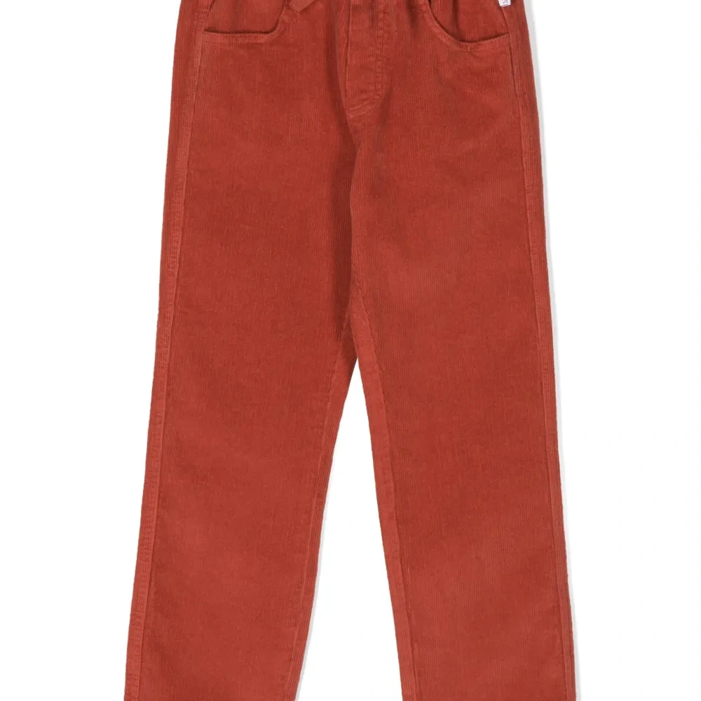 Вельветовые брюки прямого кроя