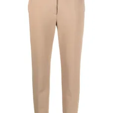 Укороченные брюки средней посадки