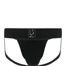 Боксеры в стиле колор-блок с нашивкой-логотипом