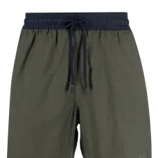 Плавки-шорты с контрастным поясом