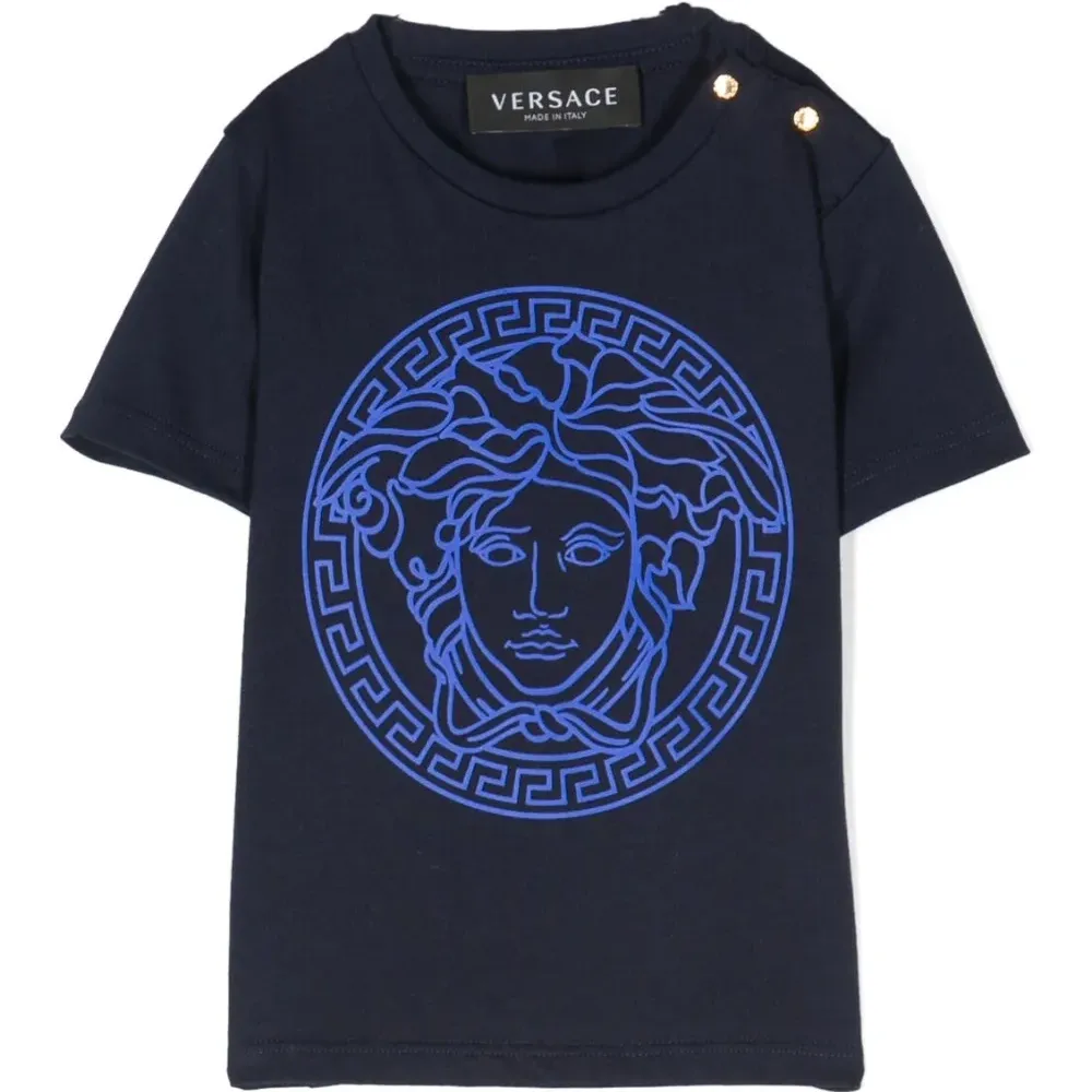 Футболка с декором Medusa