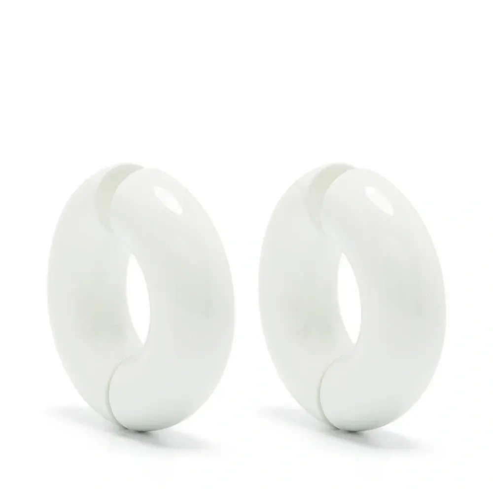 Массивные серьги-кольца Strato