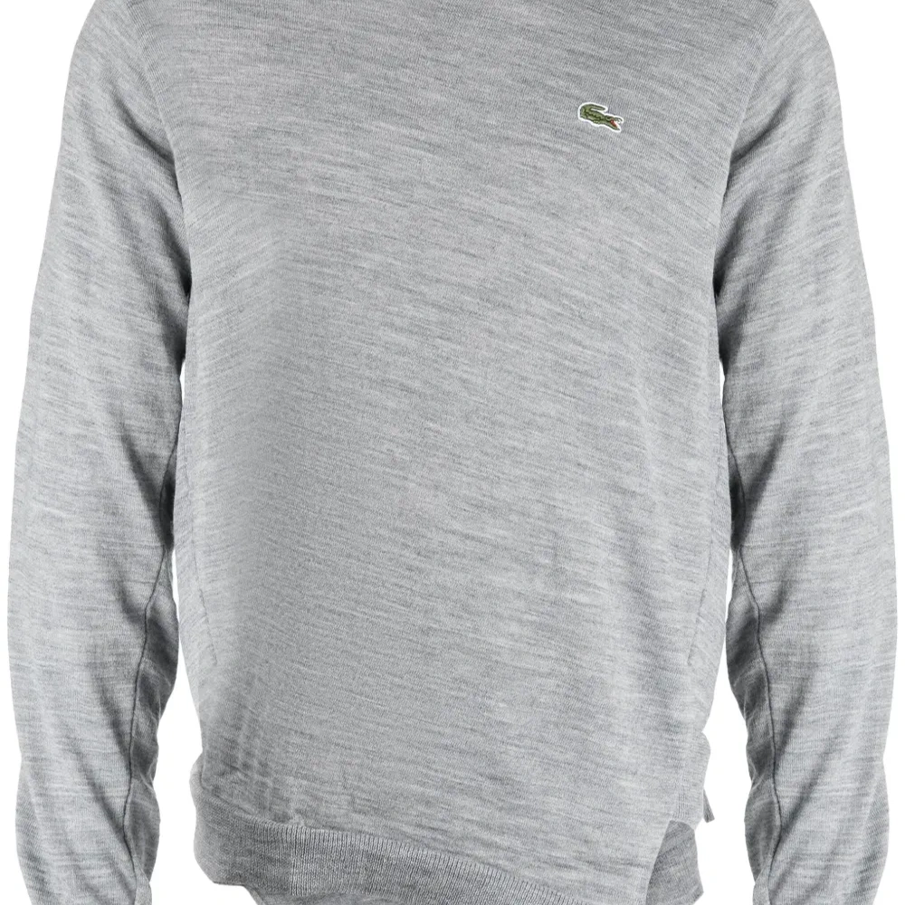 Шерстяной джемпер с логотипом из коллаборации с Lacoste