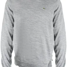 Шерстяной джемпер с логотипом из коллаборации с Lacoste