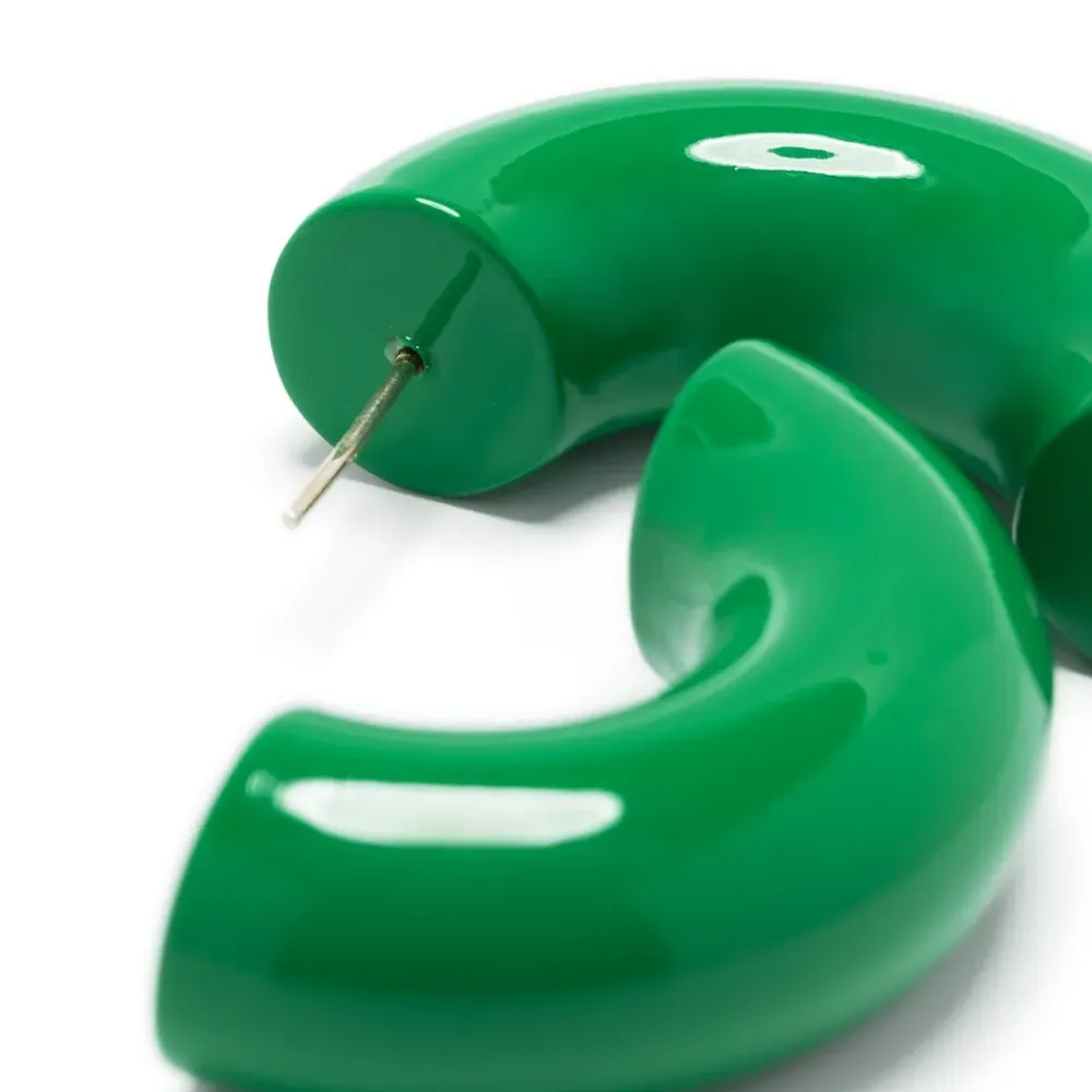 Массивные серьги-кольца Strato