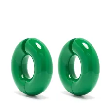 Массивные серьги-кольца Strato