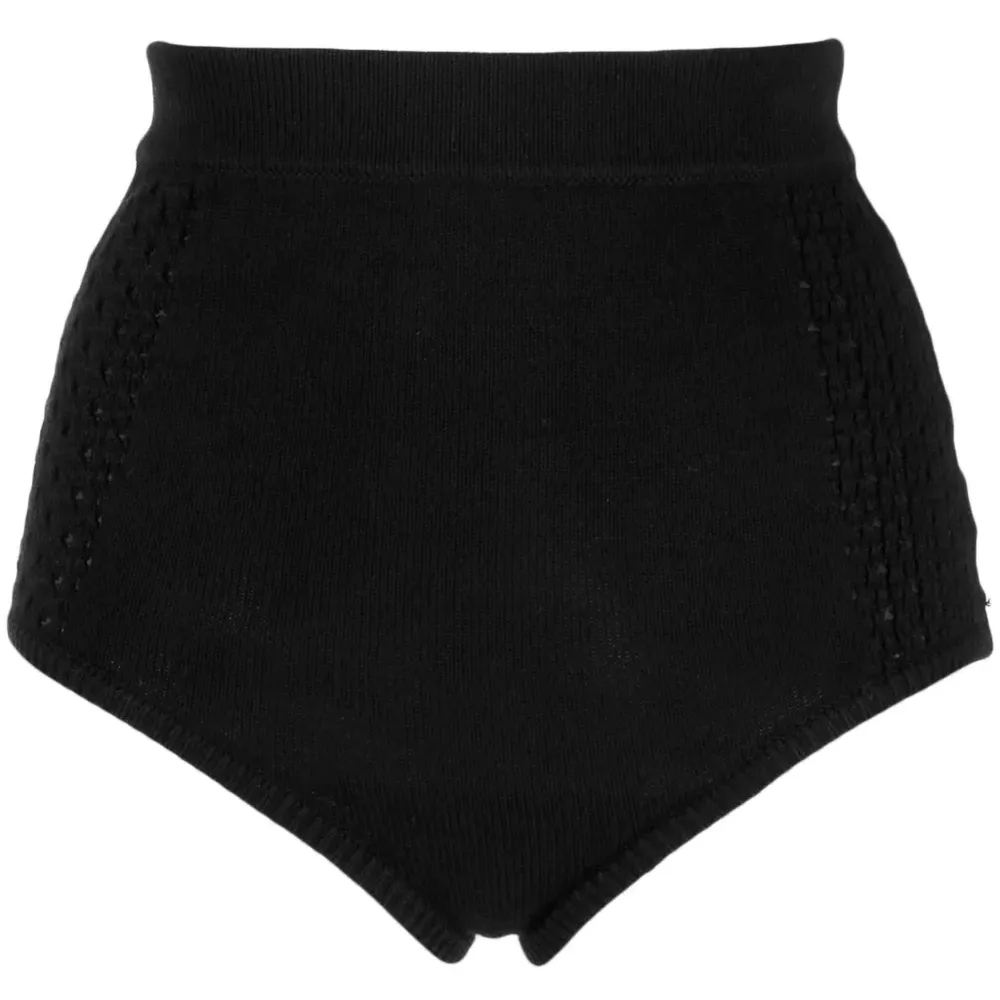 Короткие шорты Kira в технике кроше