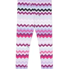 Легинсы из джерси с принтом зигзаг Легинсы из джерси с принтом зигзаг