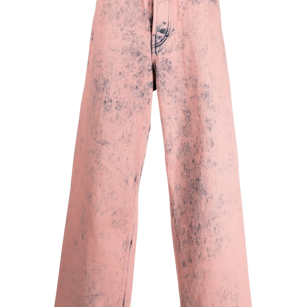 Широкие джинсы District Overdyed средней посадки Широкие джинсы District Overdyed средней посадки