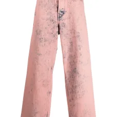 Широкие джинсы District Overdyed средней посадки Широкие джинсы District Overdyed средней посадки
