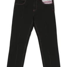 Джинсы с контрастной строчкой Джинсы с контрастной строчкой