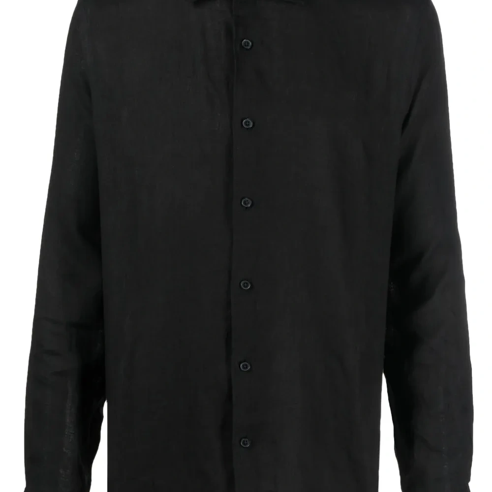 Льняная рубашка Giles с длинными рукавами