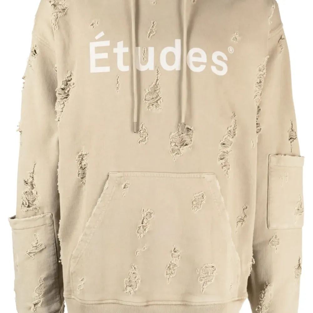 Худи Ensemble с эффектом потертости