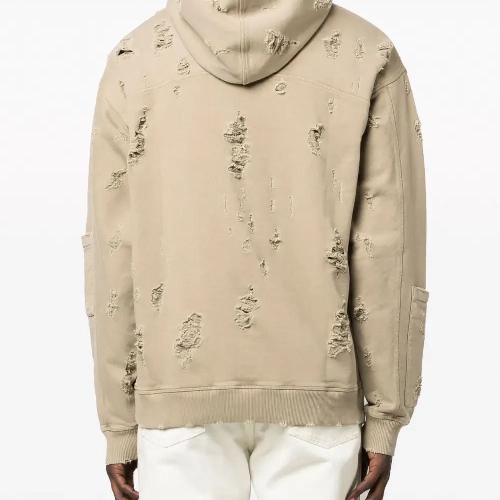 Худи Ensemble с эффектом потертости