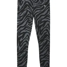 Легинсы с зебровым принтом