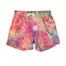 Плавки-шорты с абстрактным принтом Плавки-шорты с абстрактным принтом