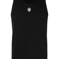 Топ с вышитым логотипом