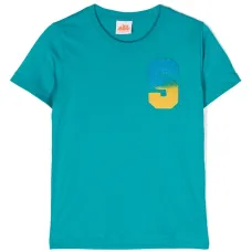 Футболка с нашивкой-логотипом