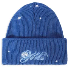 Шерстяная шапка бини с вышивкой Шерстяная шапка бини с вышивкой