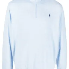 Джемпер с вышитым логотипом