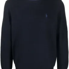 Джемпер с вышитым логотипом