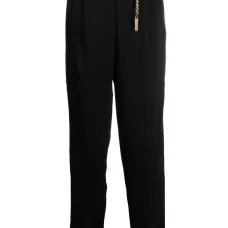 Зауженные брюки с логотипом Зауженные брюки с логотипом