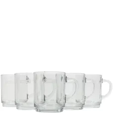 Набор из шести кружек Amber из коллаборации с Duralex Набор из шести кружек Amber из коллаборации с Duralex