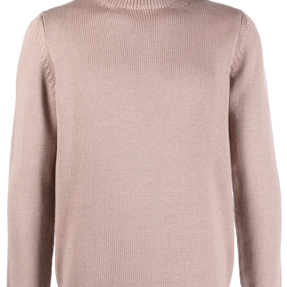 Джемпер из шерсти мериноса с высоким воротником