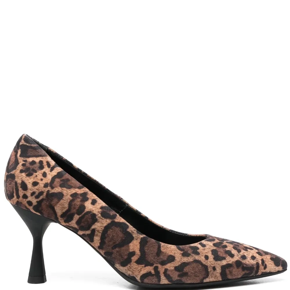 Туфли Isolde 80 с леопардовым принтом