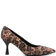 Туфли Isolde 80 с леопардовым принтом