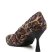 Туфли Isolde 80 с леопардовым принтом