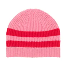 Шапка бини Bibi в полоску Шапка бини Bibi в полоску